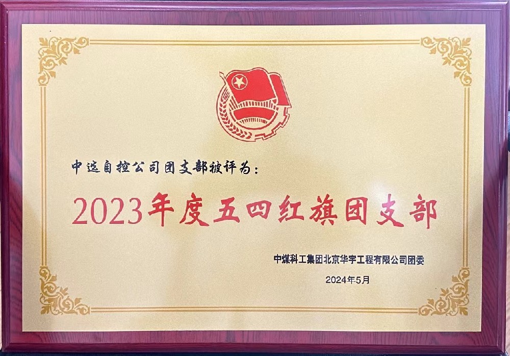 【公司新聞】聚青春榜樣 展中選風(fēng)采 | 中選自控團支部榮獲“五四紅旗團支部”等多項榮譽稱號！